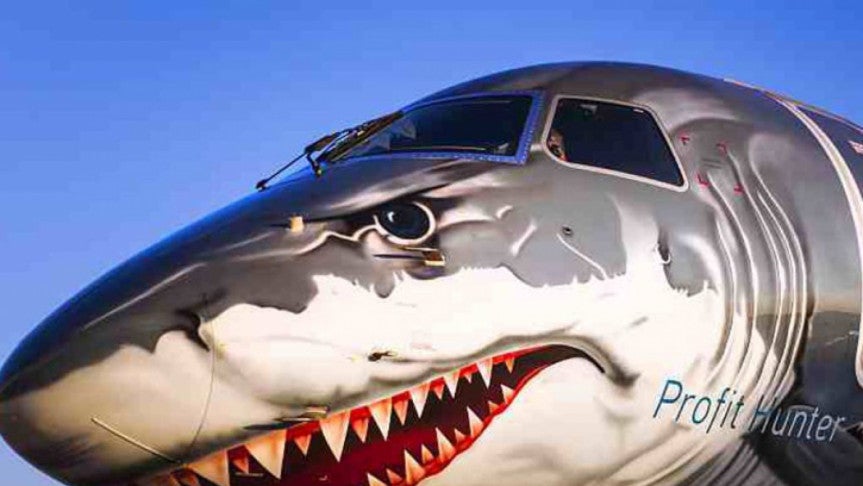 Shark-faced jet lands at Dhaka airport for the first time | NTv Online
