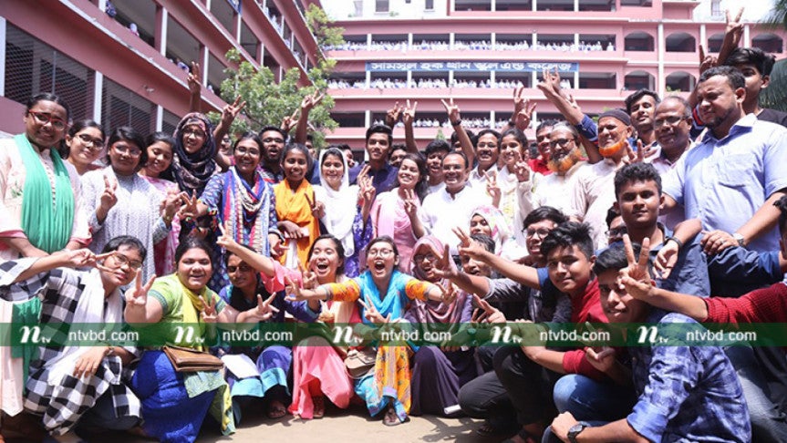 SSC Result Celebrated At Shamsul Hoque Khan School And College | NTv Online